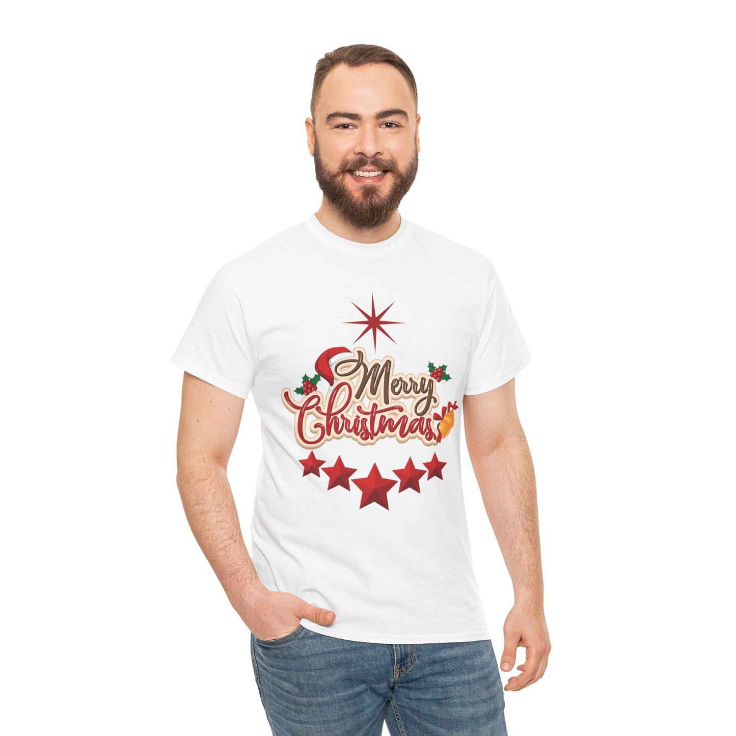 Christmas star Santa Hat shirtT-Shirt