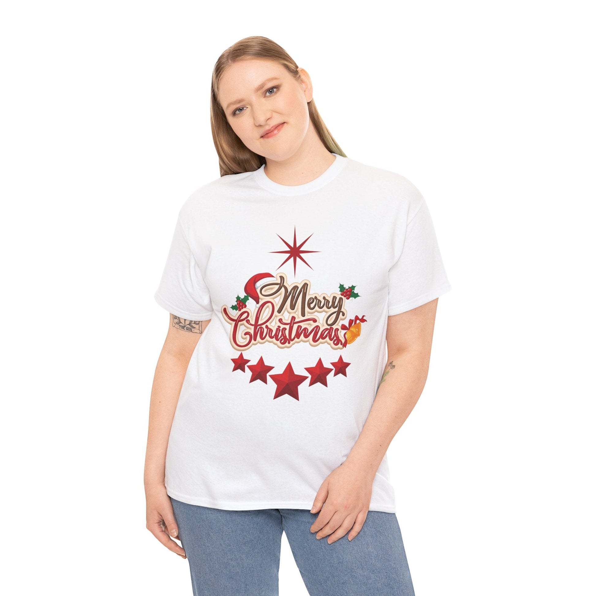 Christmas star Santa Hat shirtT-Shirt