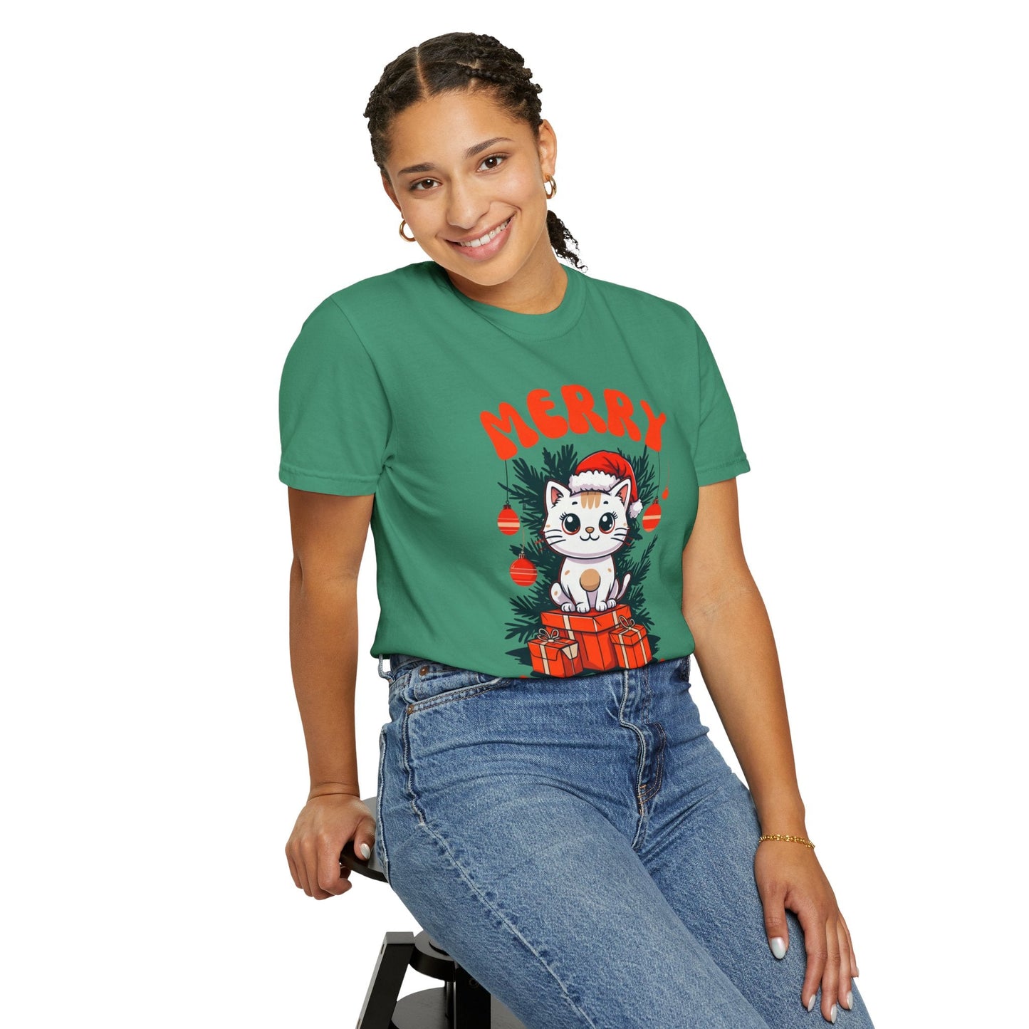 Christmas T-Shirt - Merry and Bright Unisex TeeT-Shirt