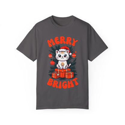 Christmas T-Shirt - Merry and Bright Unisex TeeT-Shirt