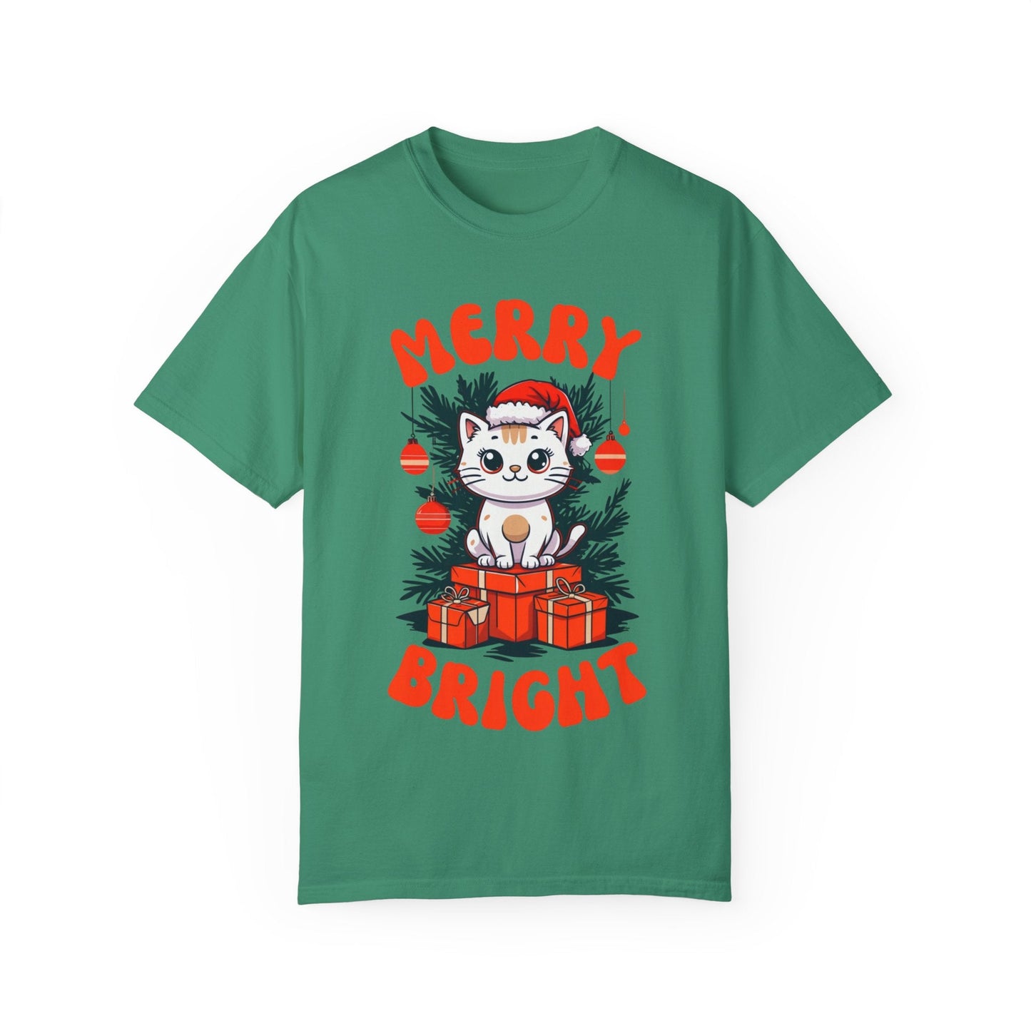 Christmas T-Shirt - Merry and Bright Unisex TeeT-Shirt