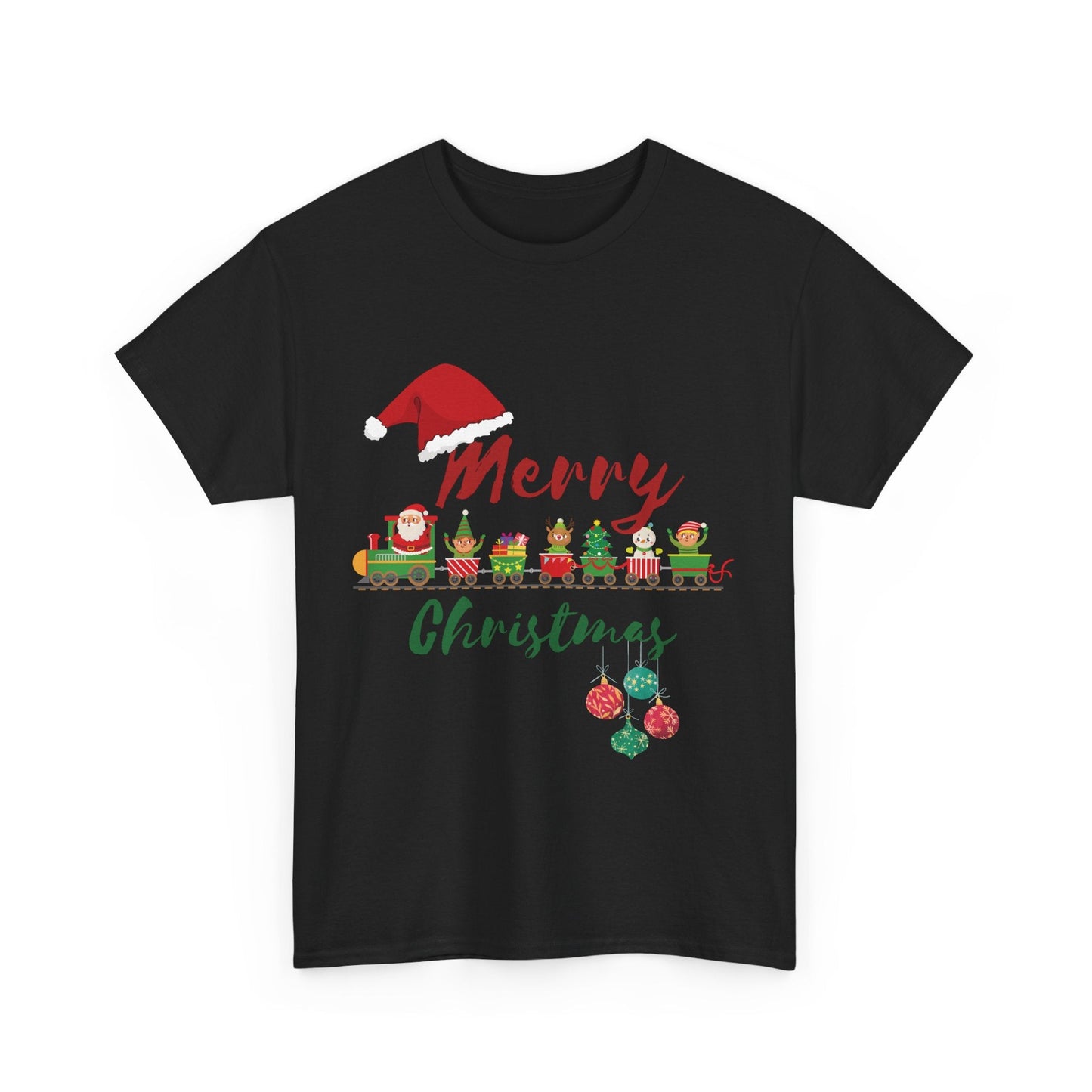 Christmas Train Santa Hat shirtT-Shirt