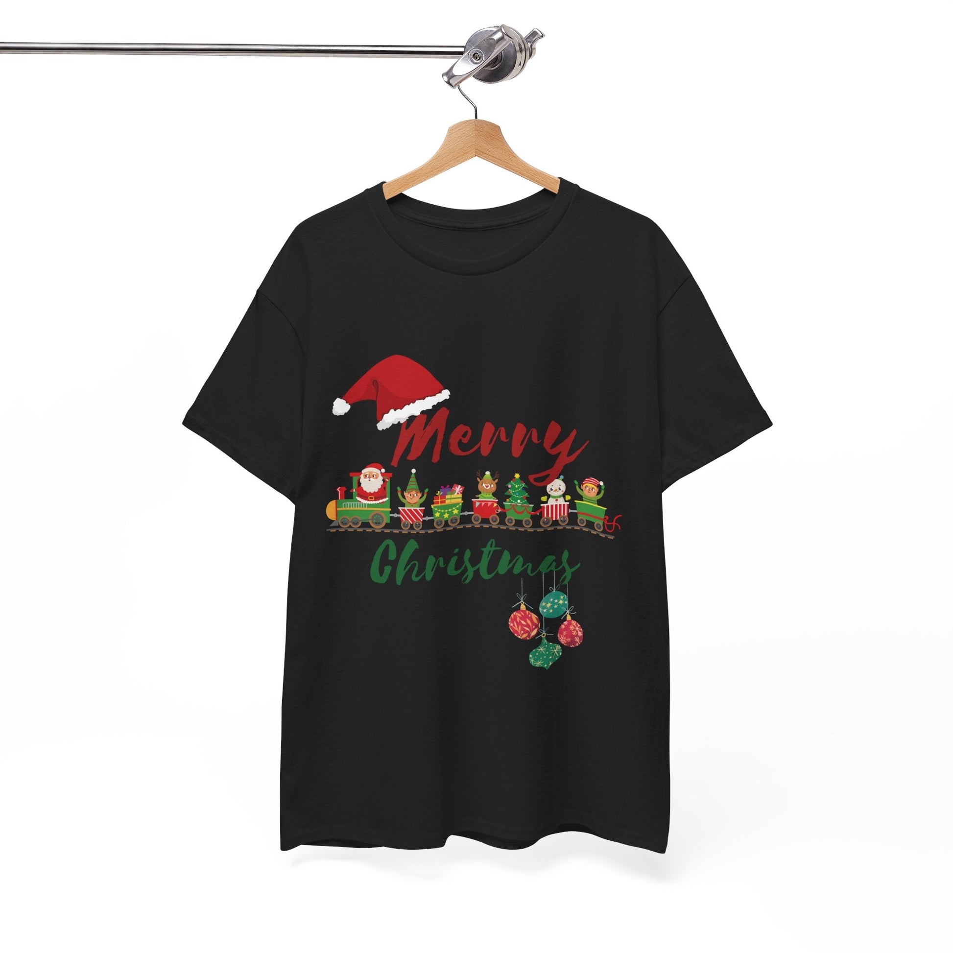 Christmas Train Santa Hat shirtT-Shirt