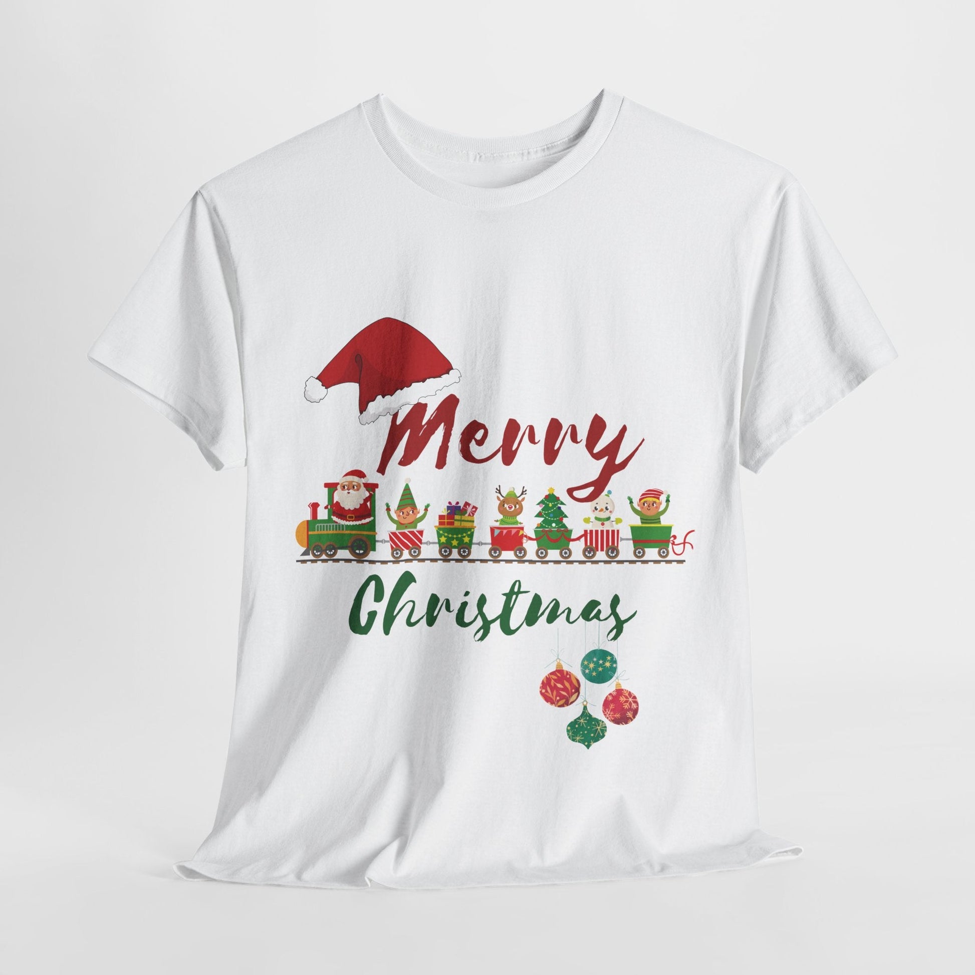 Christmas Train Santa Hat shirtT-Shirt