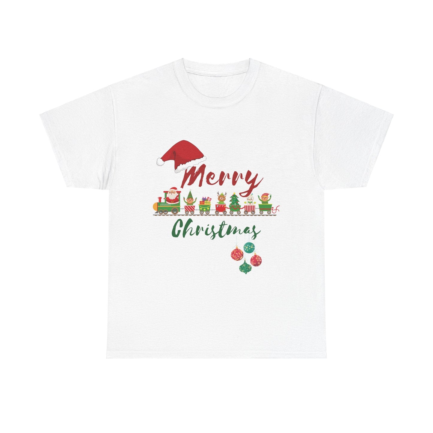 Christmas Train Santa Hat shirtT-Shirt