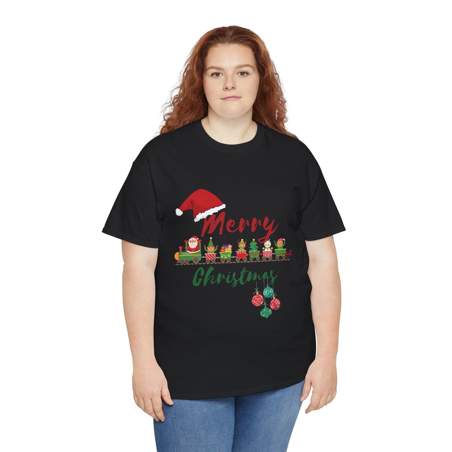 Christmas Train Santa Hat shirtT-Shirt