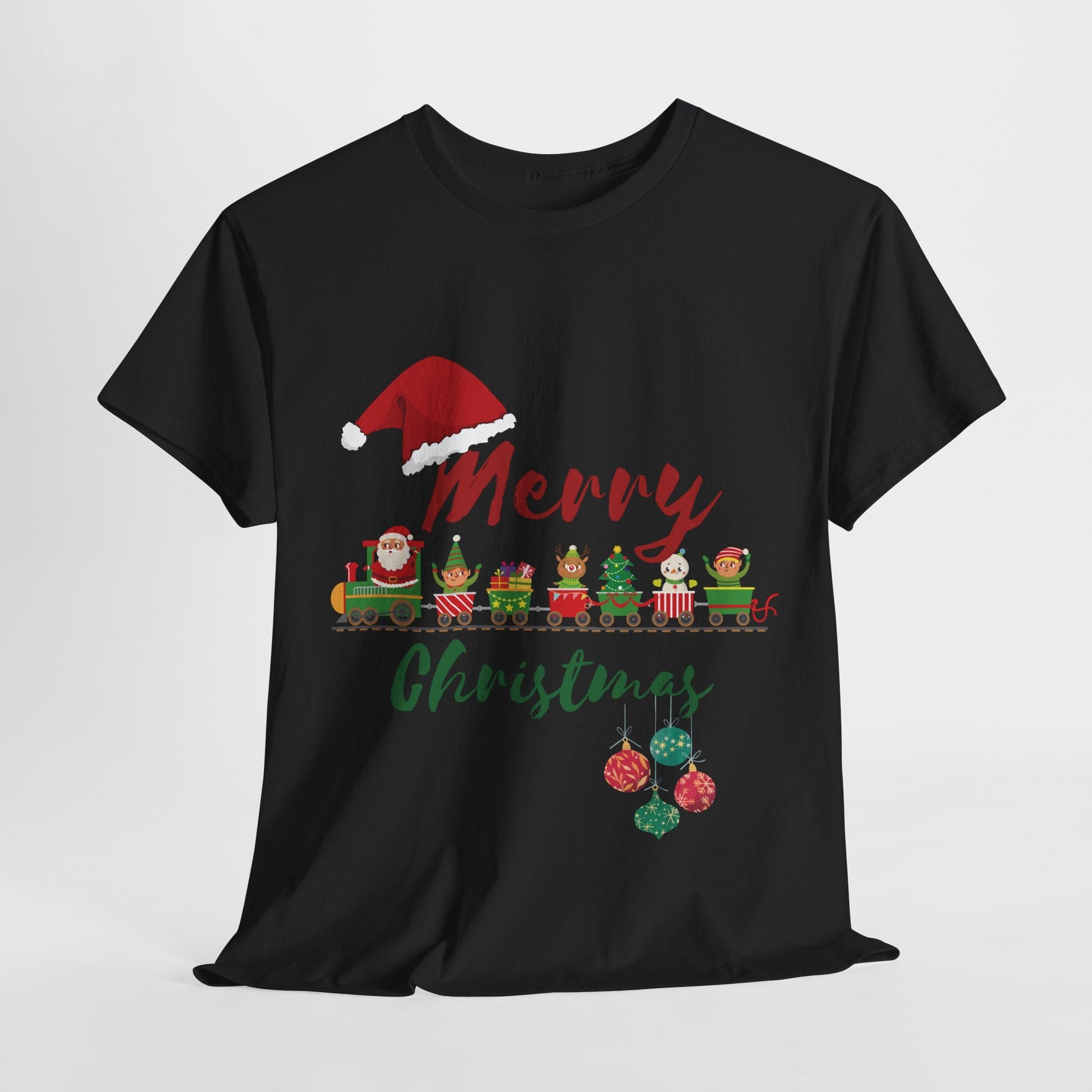 Christmas Train Santa Hat shirtT-Shirt