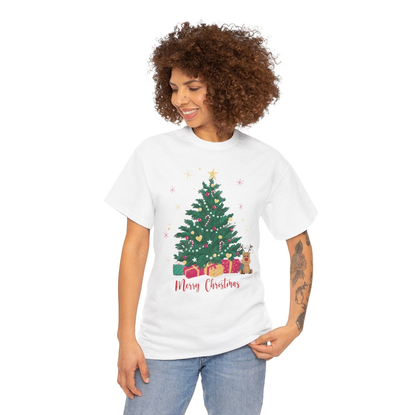 Christmas tree graphic shirtT-Shirt