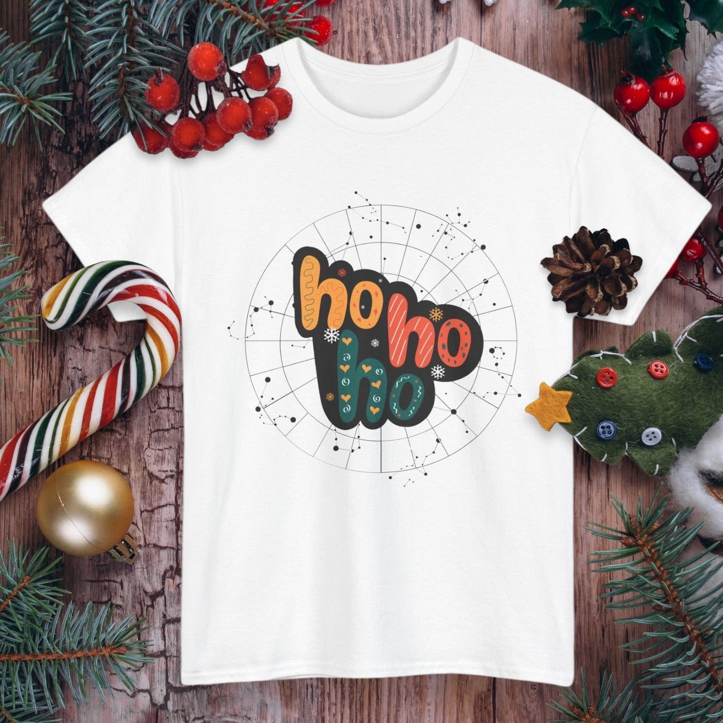 Christmas Unisex Astrology shirt - HO HO HOT-Shirt