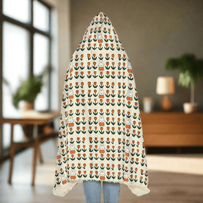 Cozy Bunny Snuggle BlanketAll Over Prints