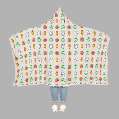 Cozy bunny Snuggle Blanket for Warmth and WhimsyAll Over Prints