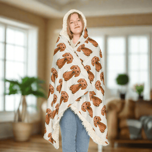 Cozy Dog - Themed Snuggle Blanket - Perfect for Dog Lovers!All Over Prints
