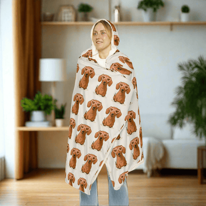 Cozy Dog - Themed Snuggle Blanket - Perfect for Dog Lovers!All Over Prints