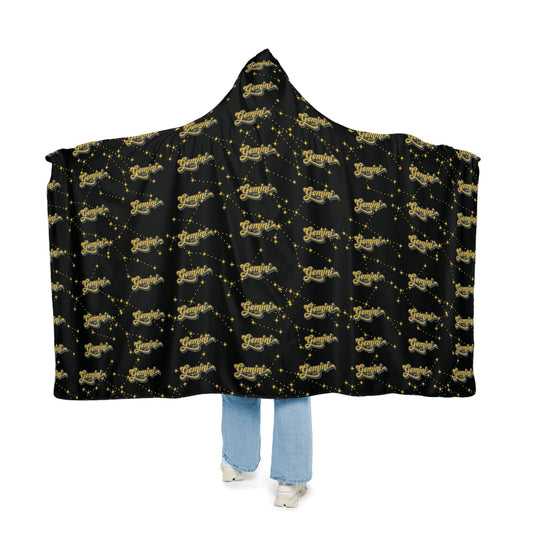Cozy Snuggle Hooded Gemini BlanketAll Over Prints