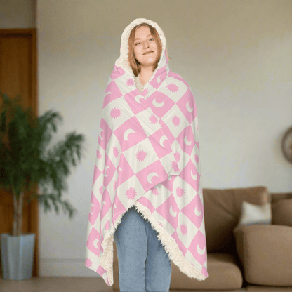 Cozy Sun & Moon Snuggle Blanket - Perfect for Home & GiftsAll Over Prints