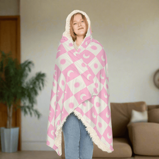 Cozy Sun & Moon Snuggle Blanket - Perfect for Home & GiftsAll Over Prints
