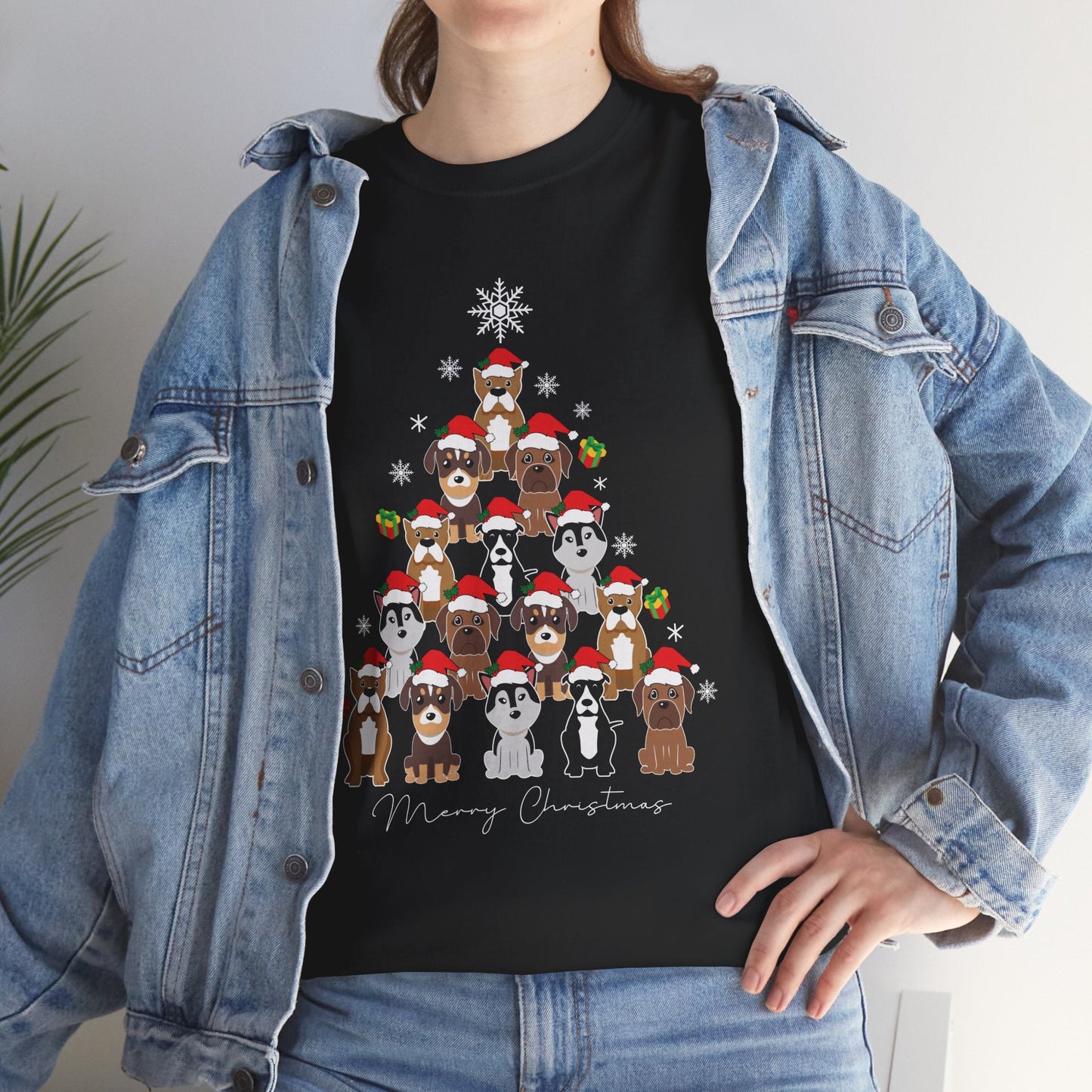 Dog Christmas Tree TeeT-Shirt