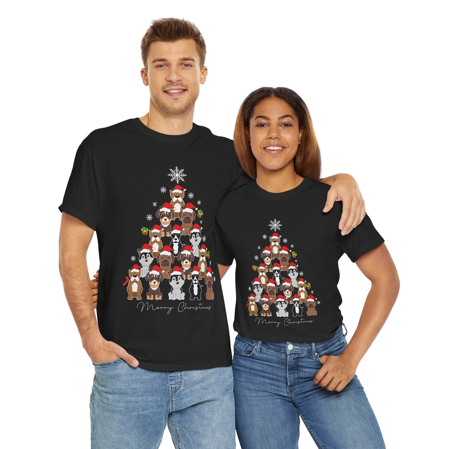 Dog Christmas Tree TeeT-Shirt