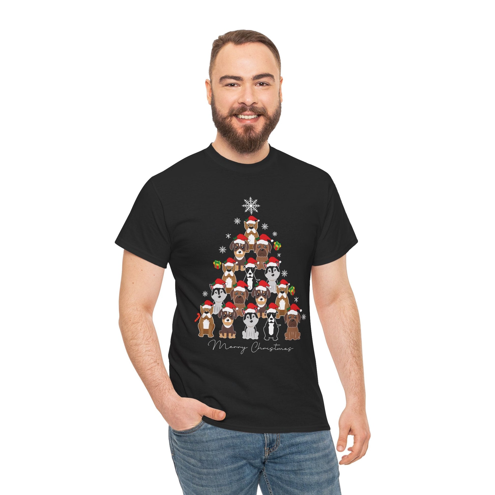 Dog Christmas Tree TeeT-Shirt