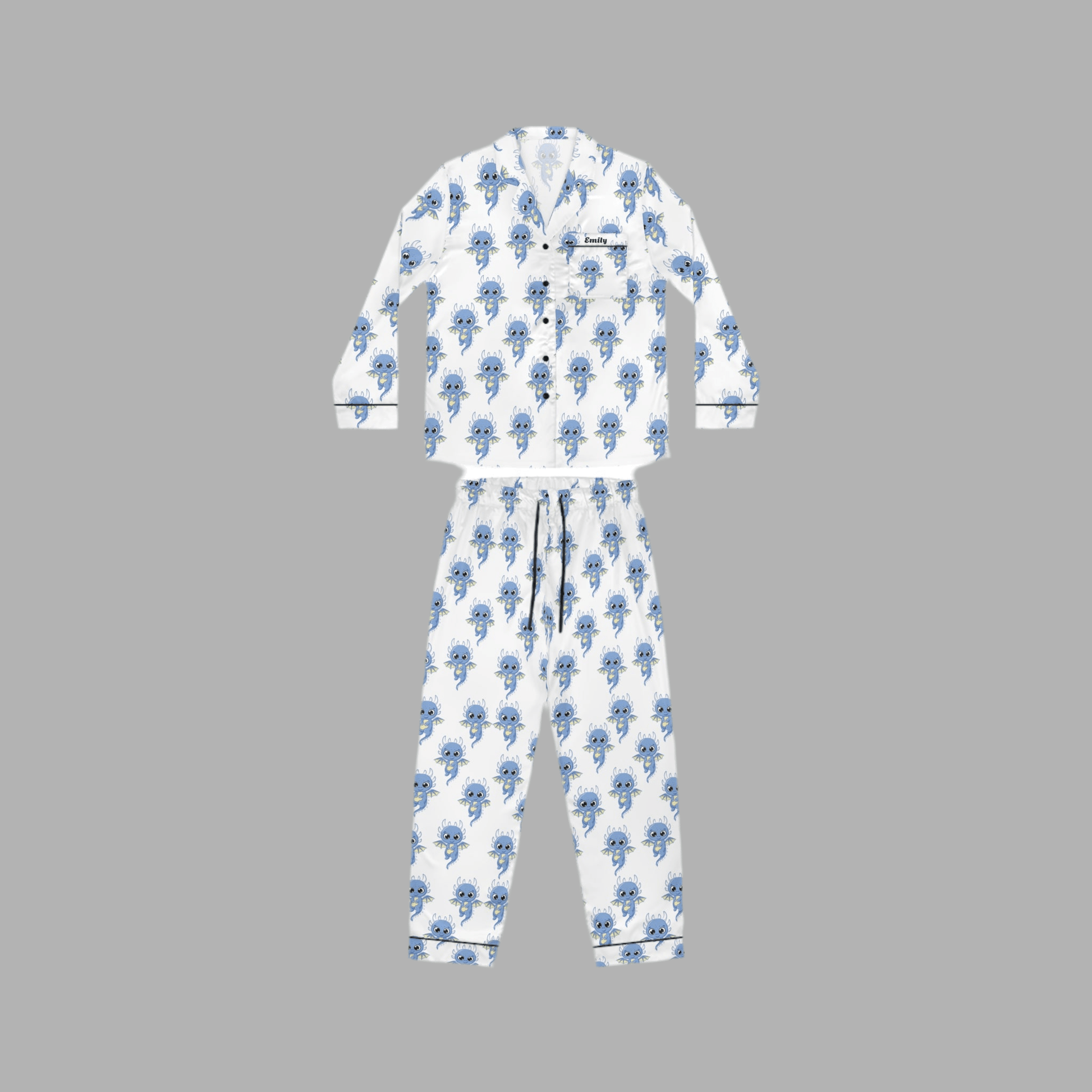Dragon design women’s personalised pajama SetAll Over Prints