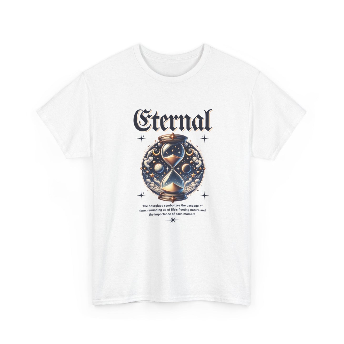 Eternal with Hourglass symbolizing Cotton Tee