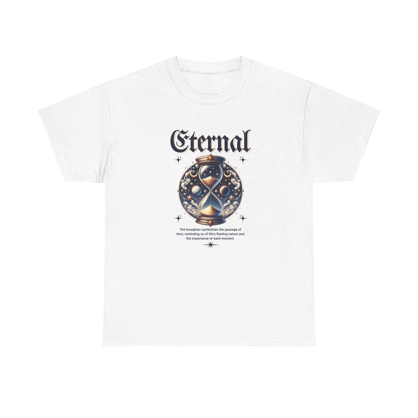 Eternal with Hourglass symbolizing Cotton Tee