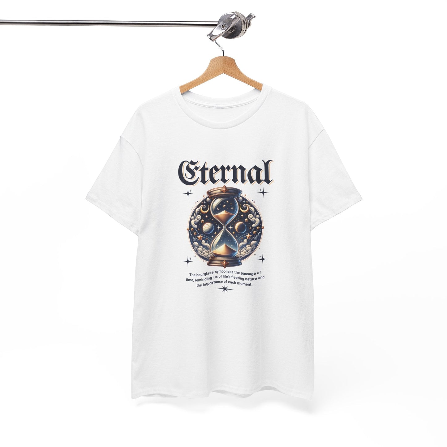 Eternal with Hourglass symbolizing Cotton Tee