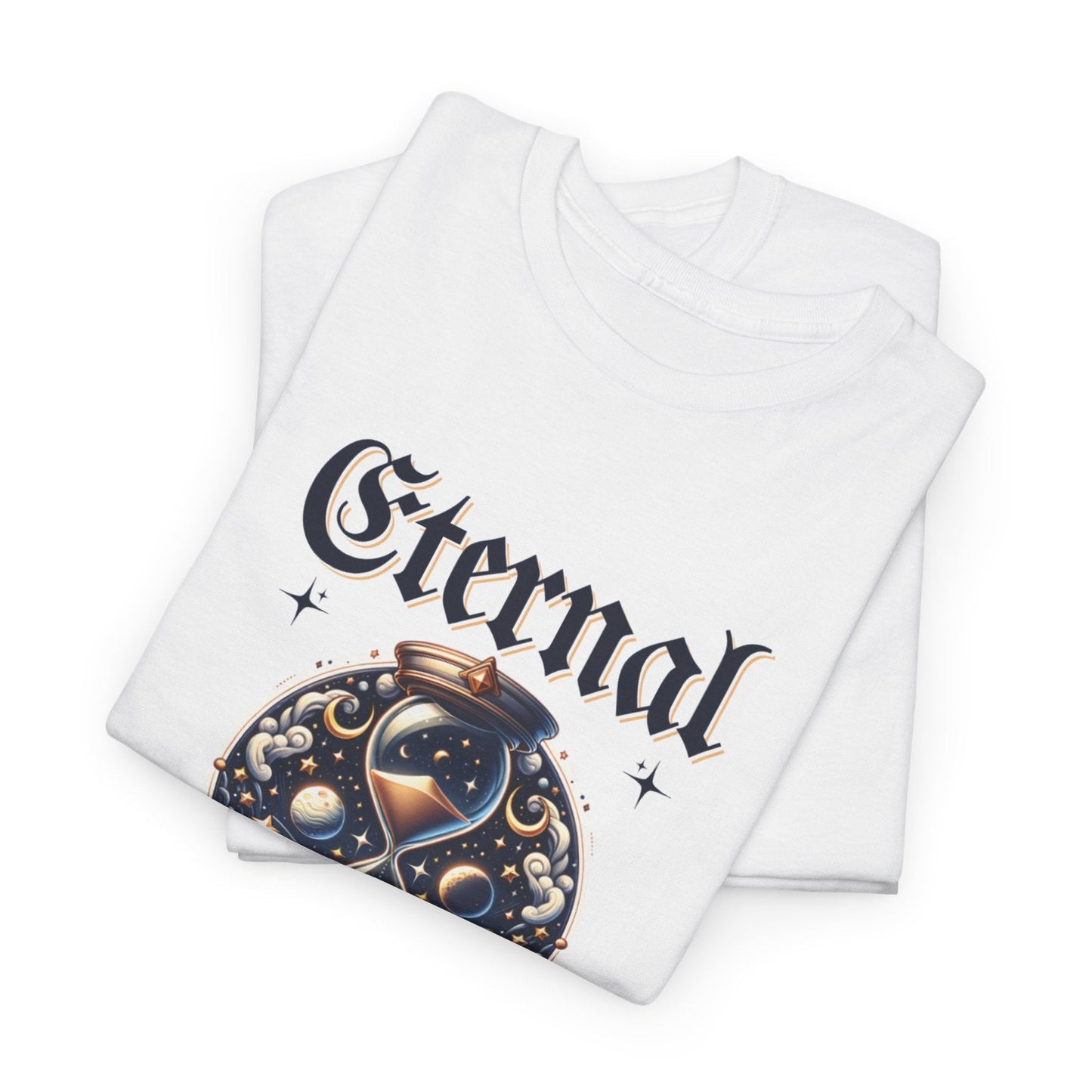 Eternal with Hourglass symbolizing Cotton Tee