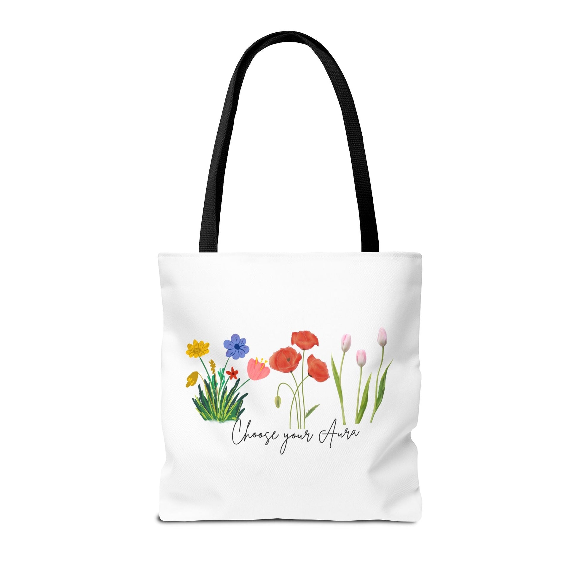 Floral 'Choose Your Aura' Tote BagBags