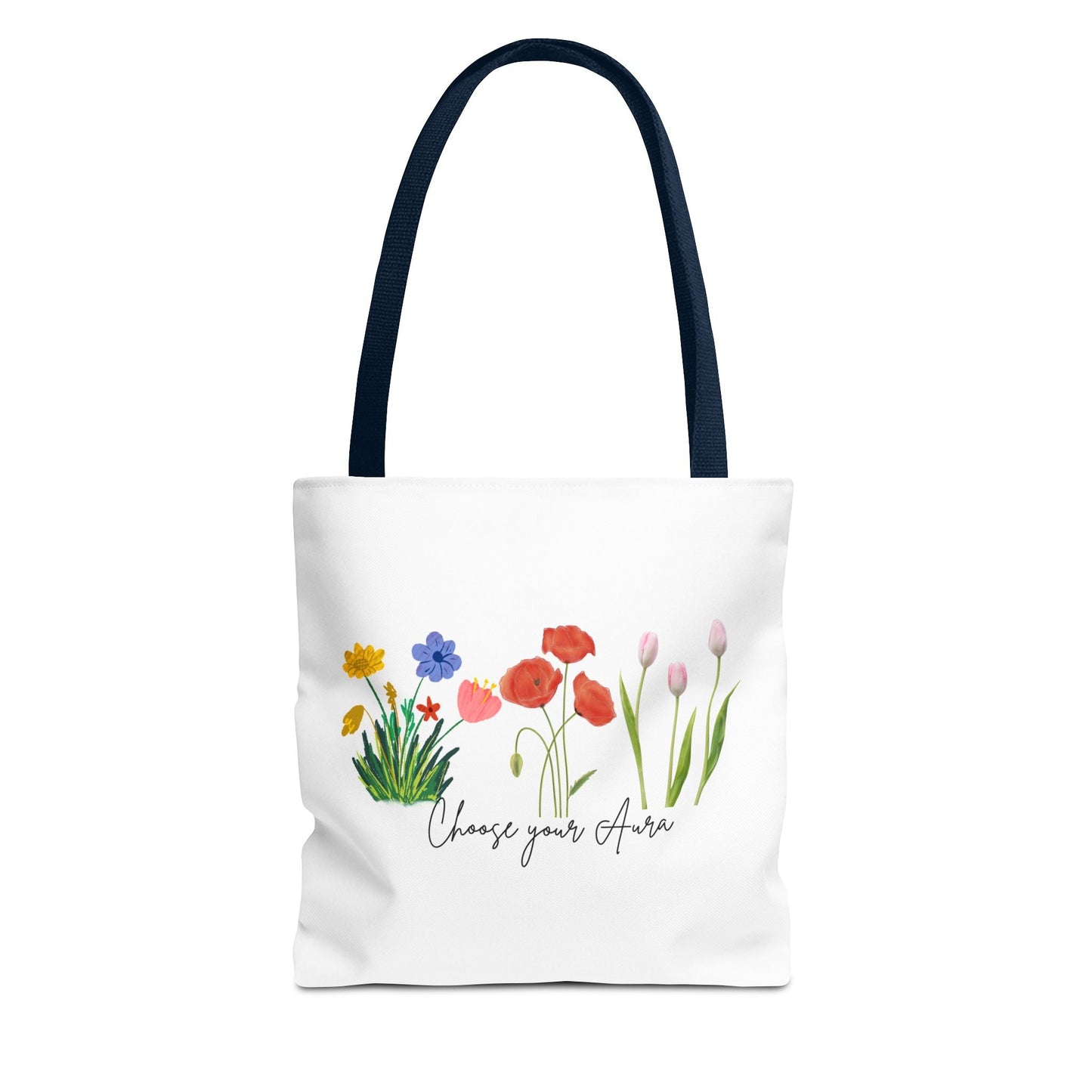 Floral 'Choose Your Aura' Tote BagBags