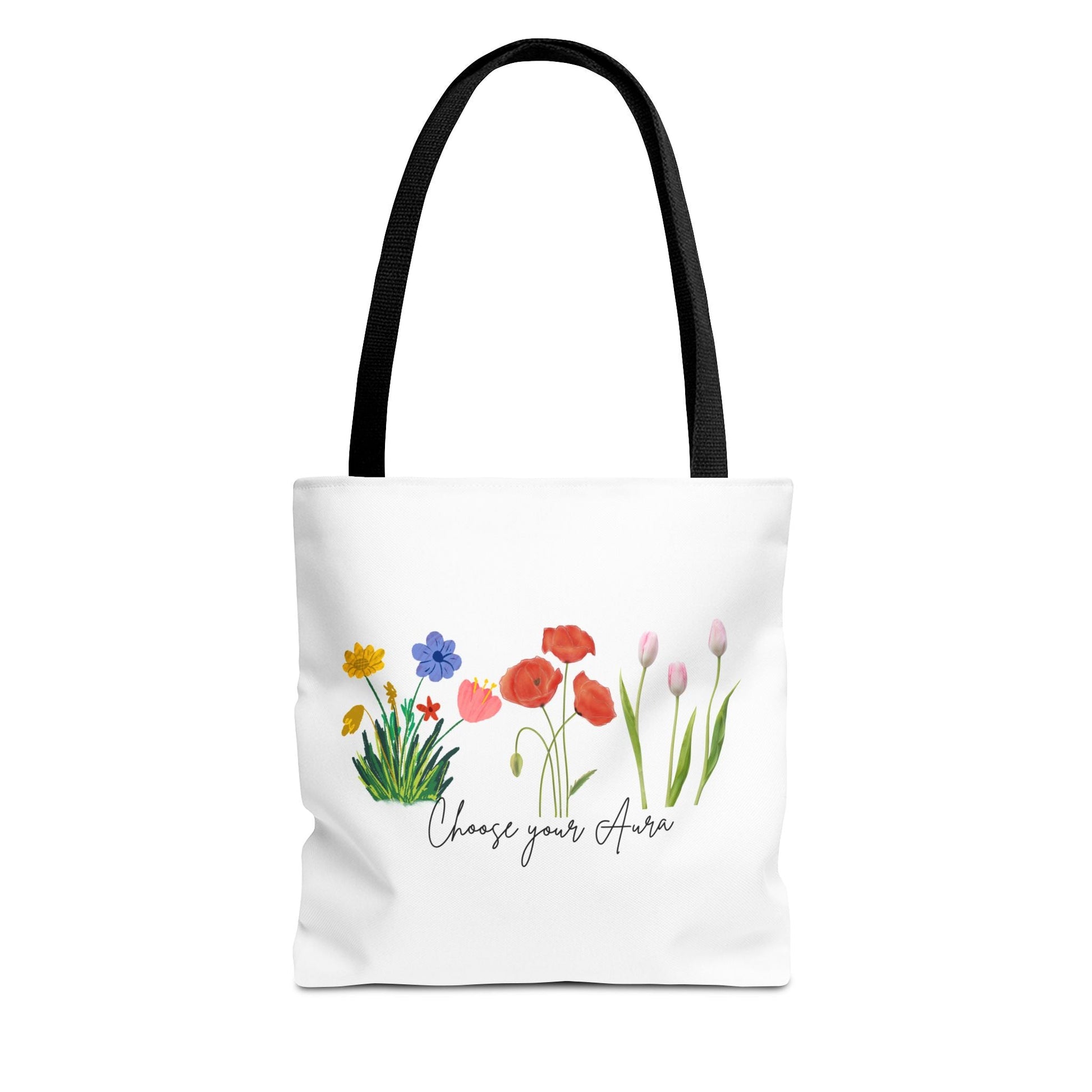 Floral 'Choose Your Aura' Tote BagBags