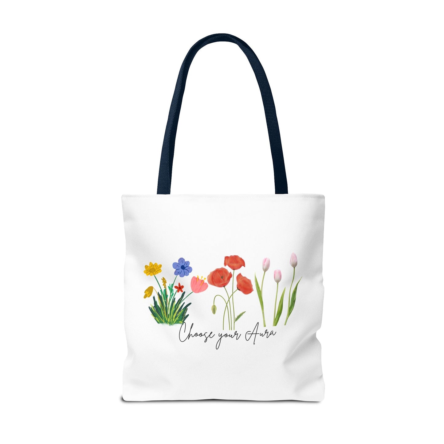 Floral 'Choose Your Aura' Tote BagBags