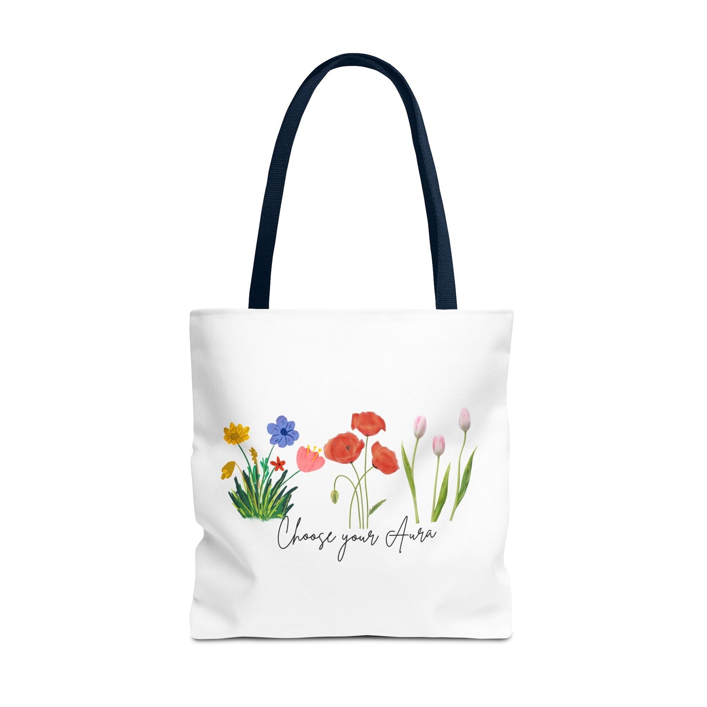 Floral 'Choose Your Aura' Tote BagBags