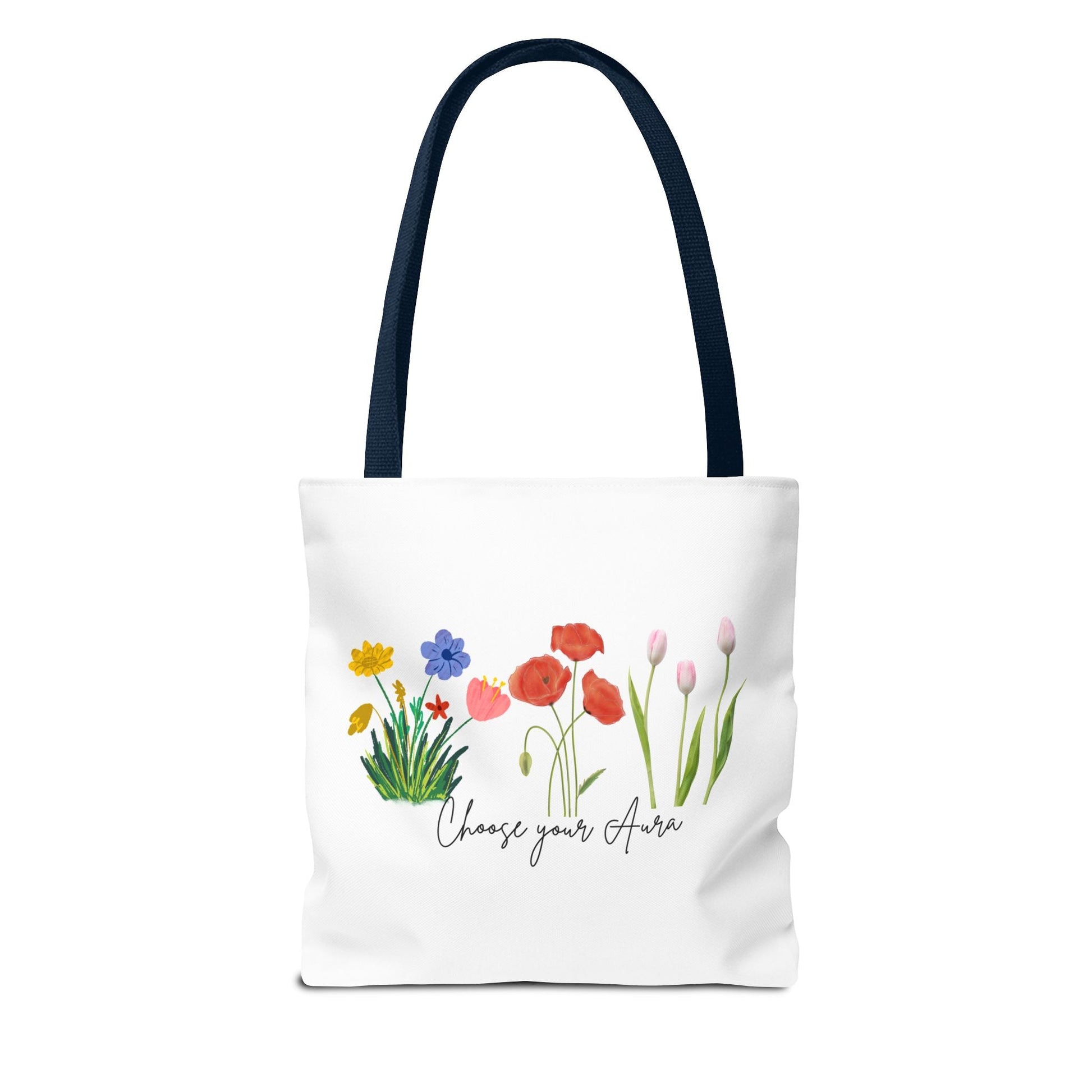 Floral 'Choose Your Aura' Tote BagBags