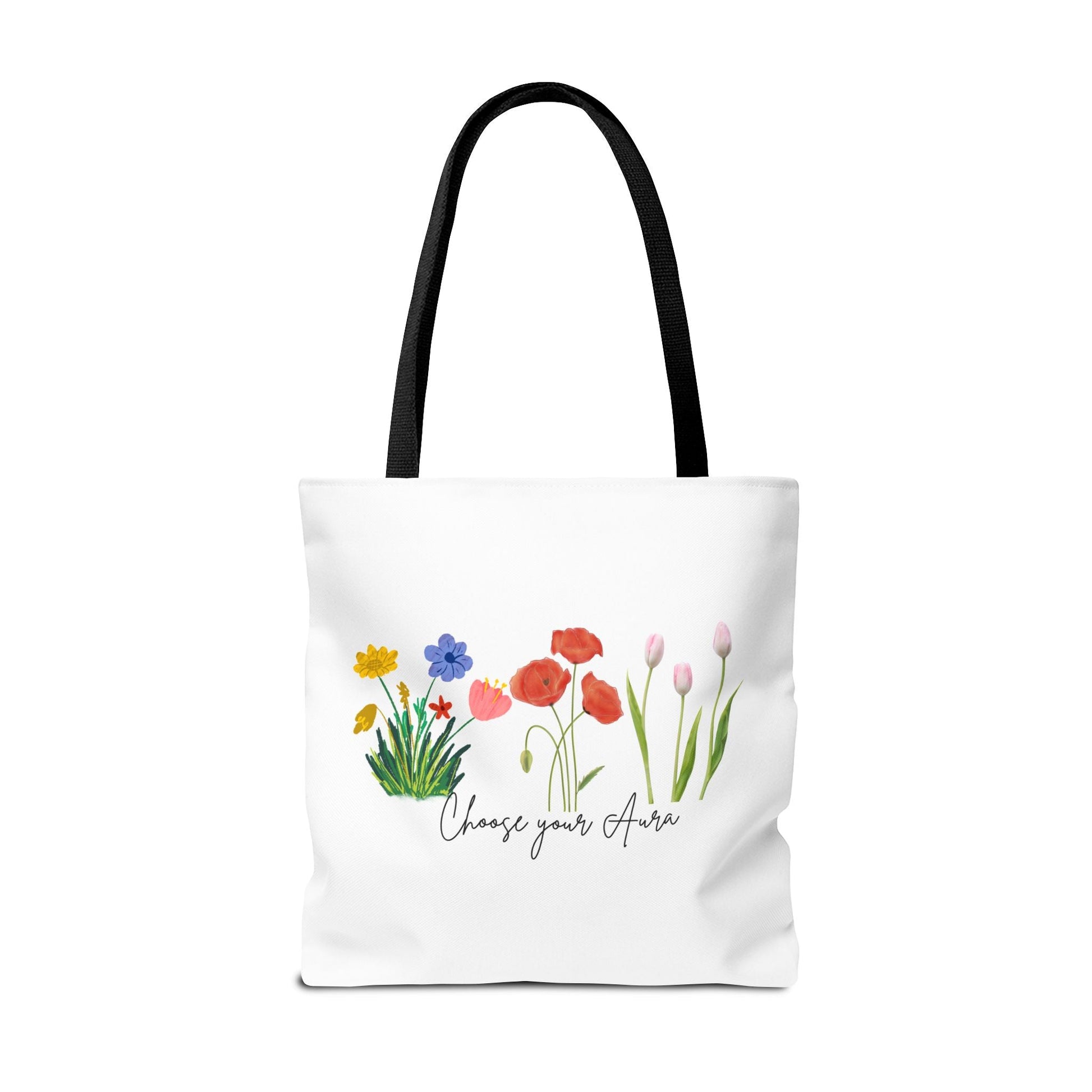 Floral 'Choose Your Aura' Tote BagBags