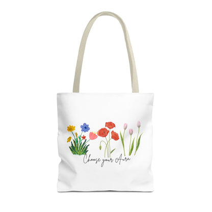 Floral 'Choose Your Aura' Tote BagBags