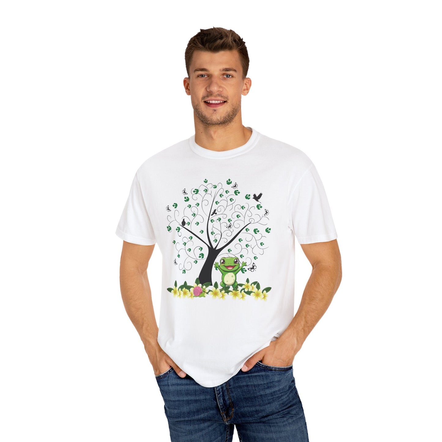 Frog graphic zodiac Unisex T-shirt