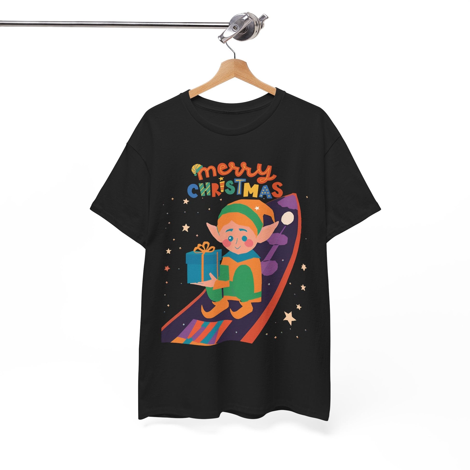 Galaxy Christmas Elf shirtT-Shirt