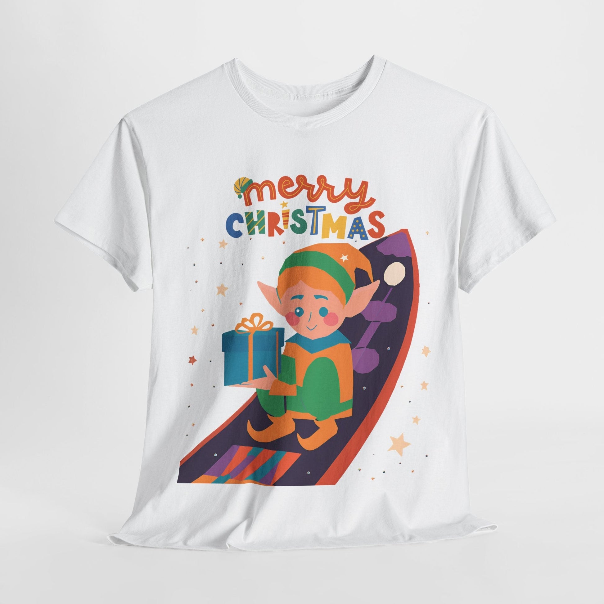 Galaxy Christmas Elf shirtT-Shirt