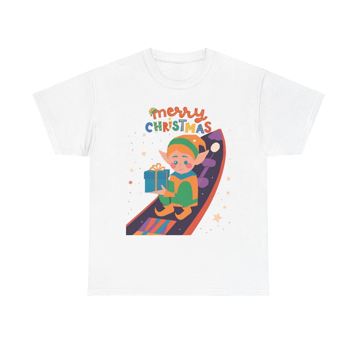 Galaxy Christmas Elf shirtT-Shirt