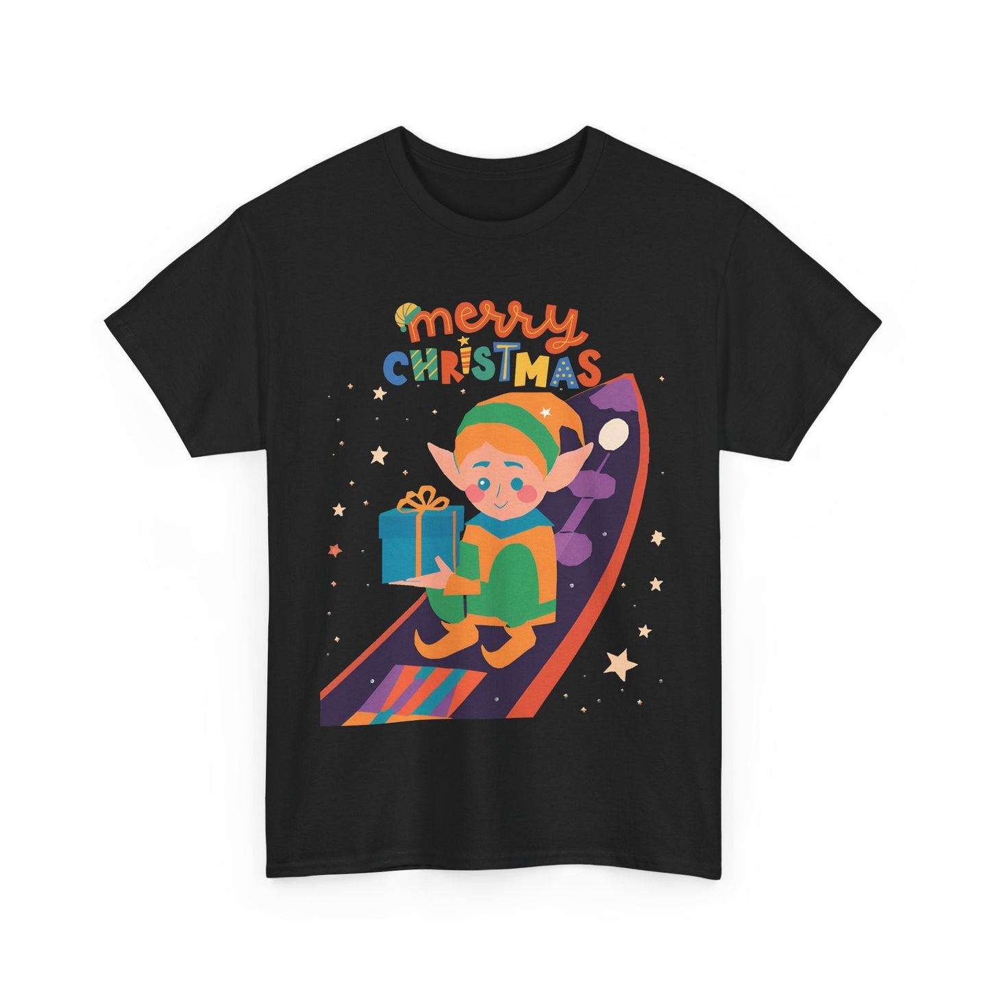 Galaxy Christmas Elf shirtT-Shirt