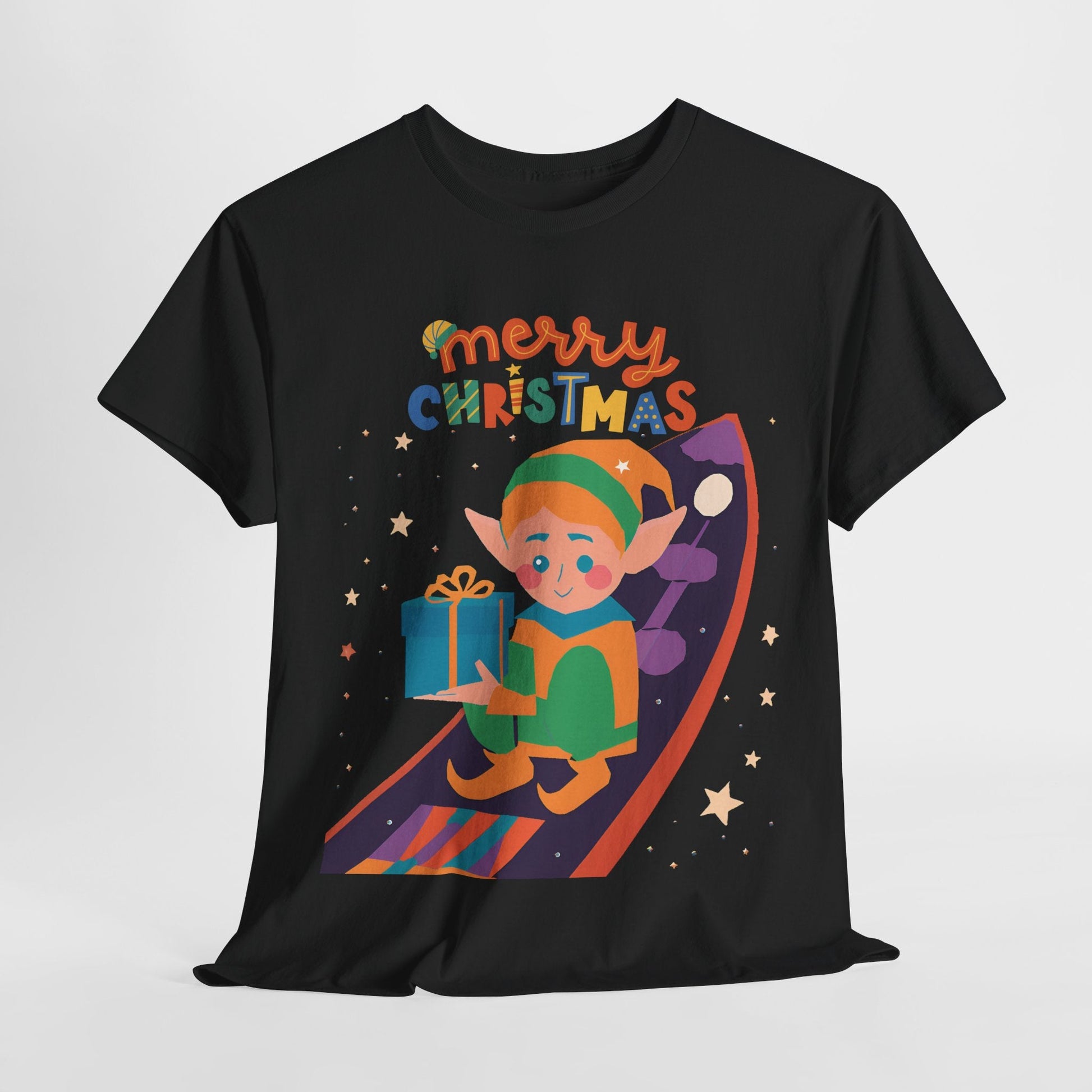 Galaxy Christmas Elf shirtT-Shirt