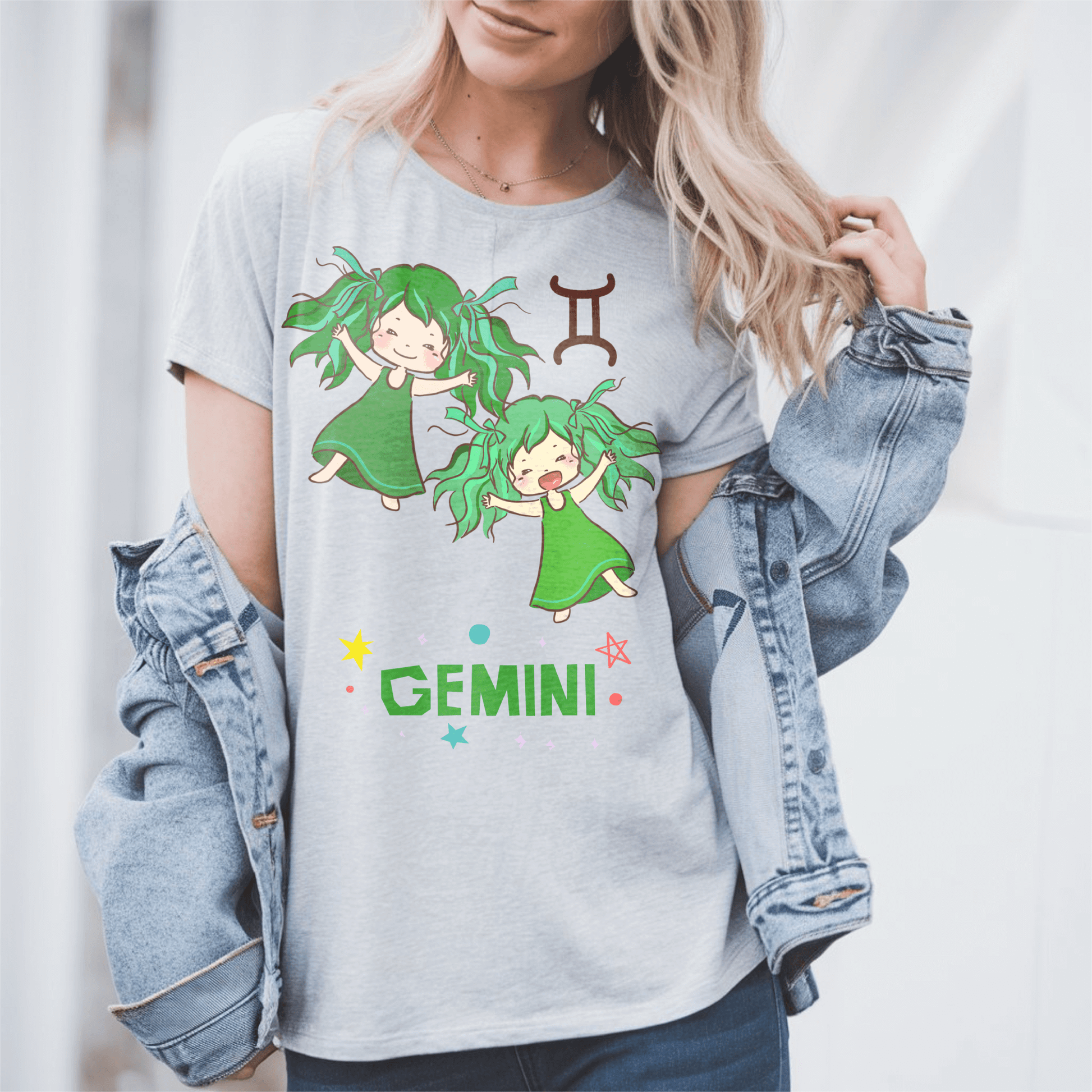 Gemini graphic Astrology Zodiac ShirtT-Shirt