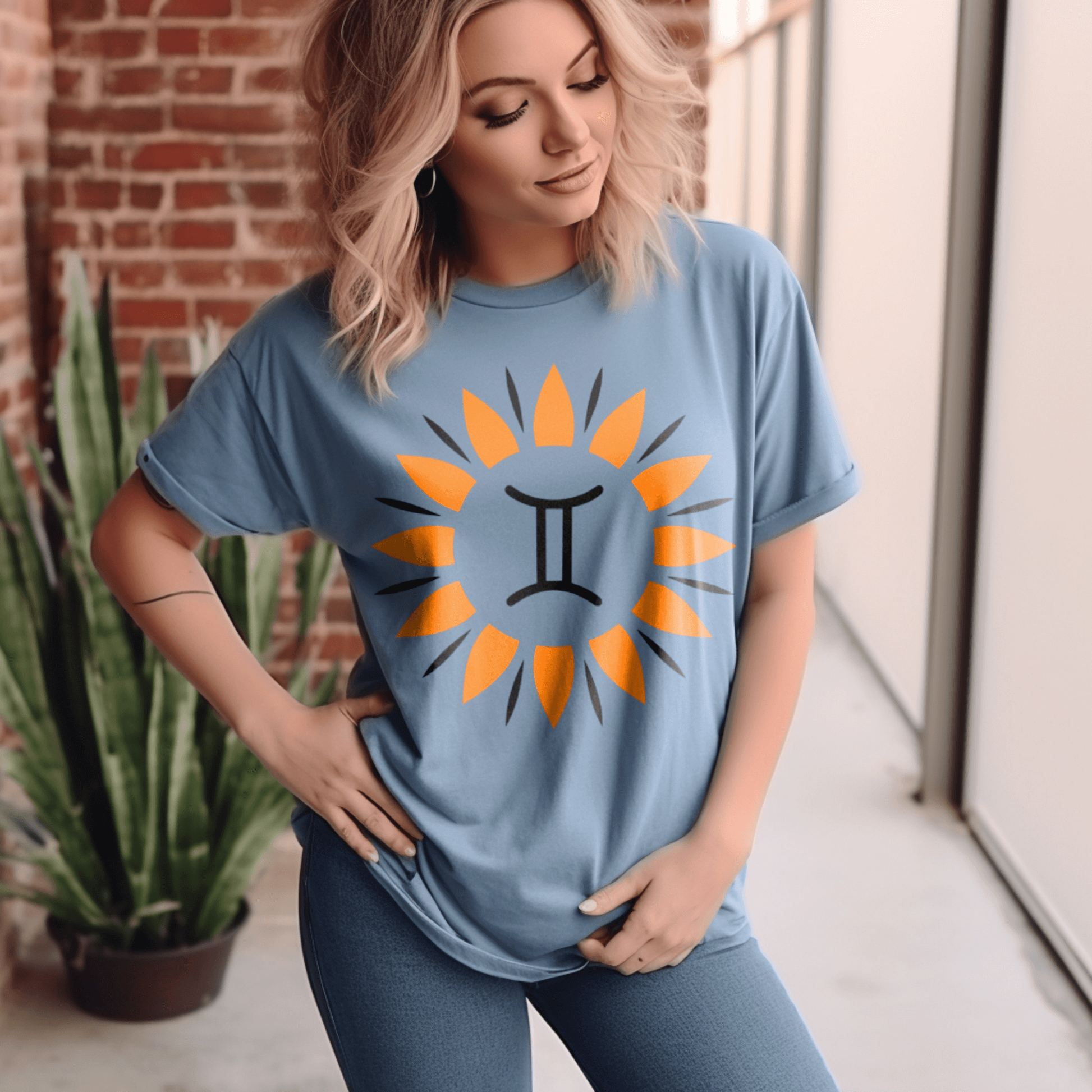 Gemini Sun Sign T-ShirtT-Shirt
