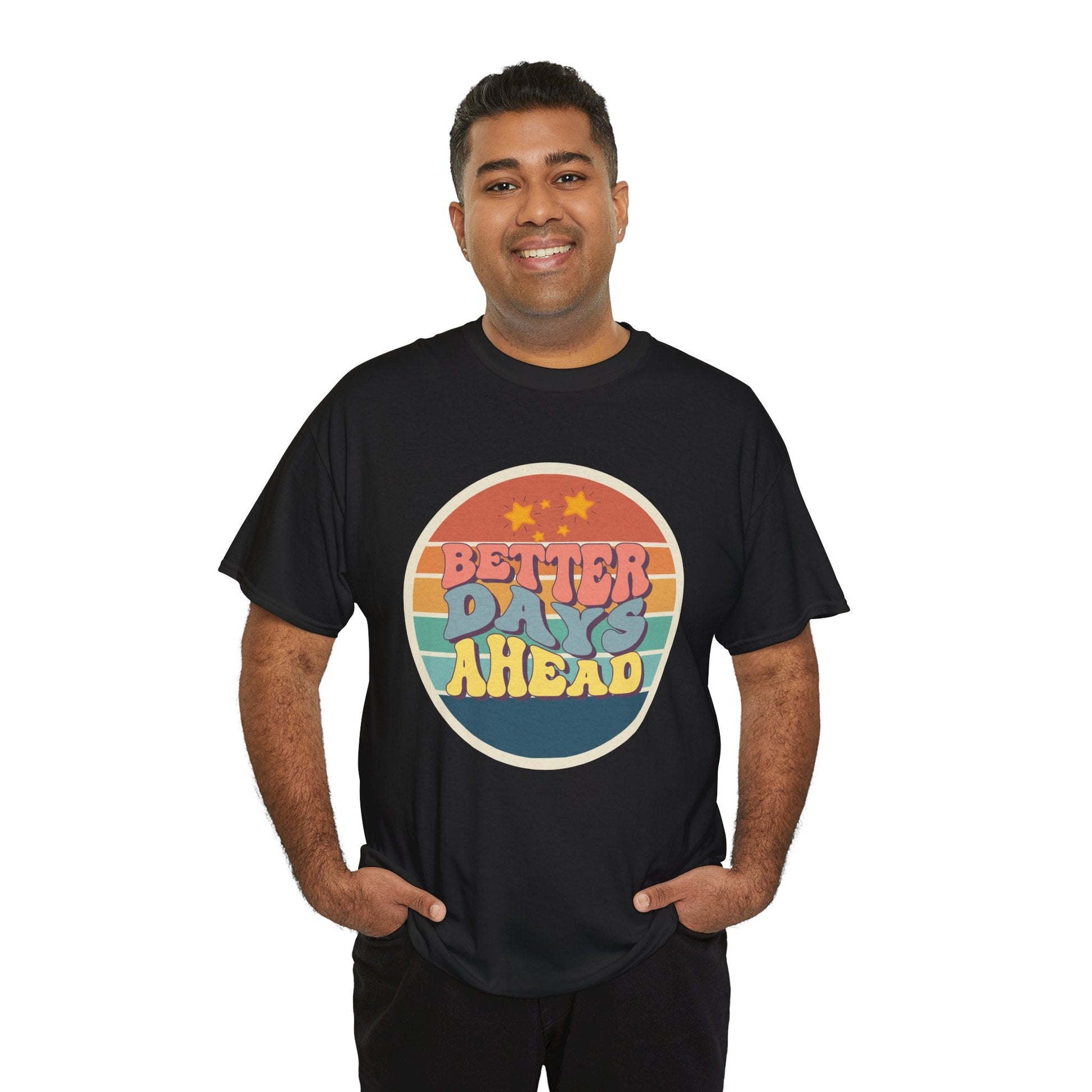 Graphic Tee - Better Day Ahead Unisex Heavy Cotton T-ShirtT-Shirt