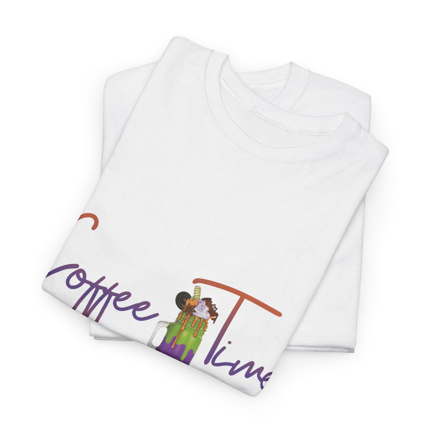 Halloween Coffee Time Tee ShirtT-Shirt