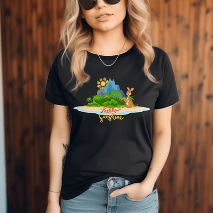 Kangaroo graphic zodiac Unisex T-shirtT-Shirt