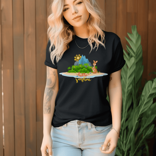 Kangaroo graphic zodiac Unisex T-shirtT-Shirt