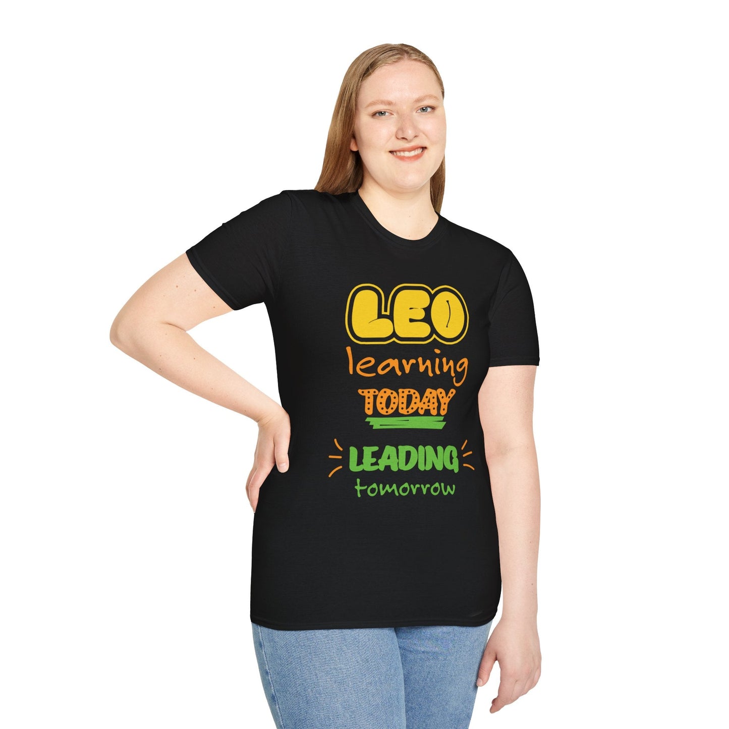 Leo Zodiac phrase Graphic cotton T-Shirt