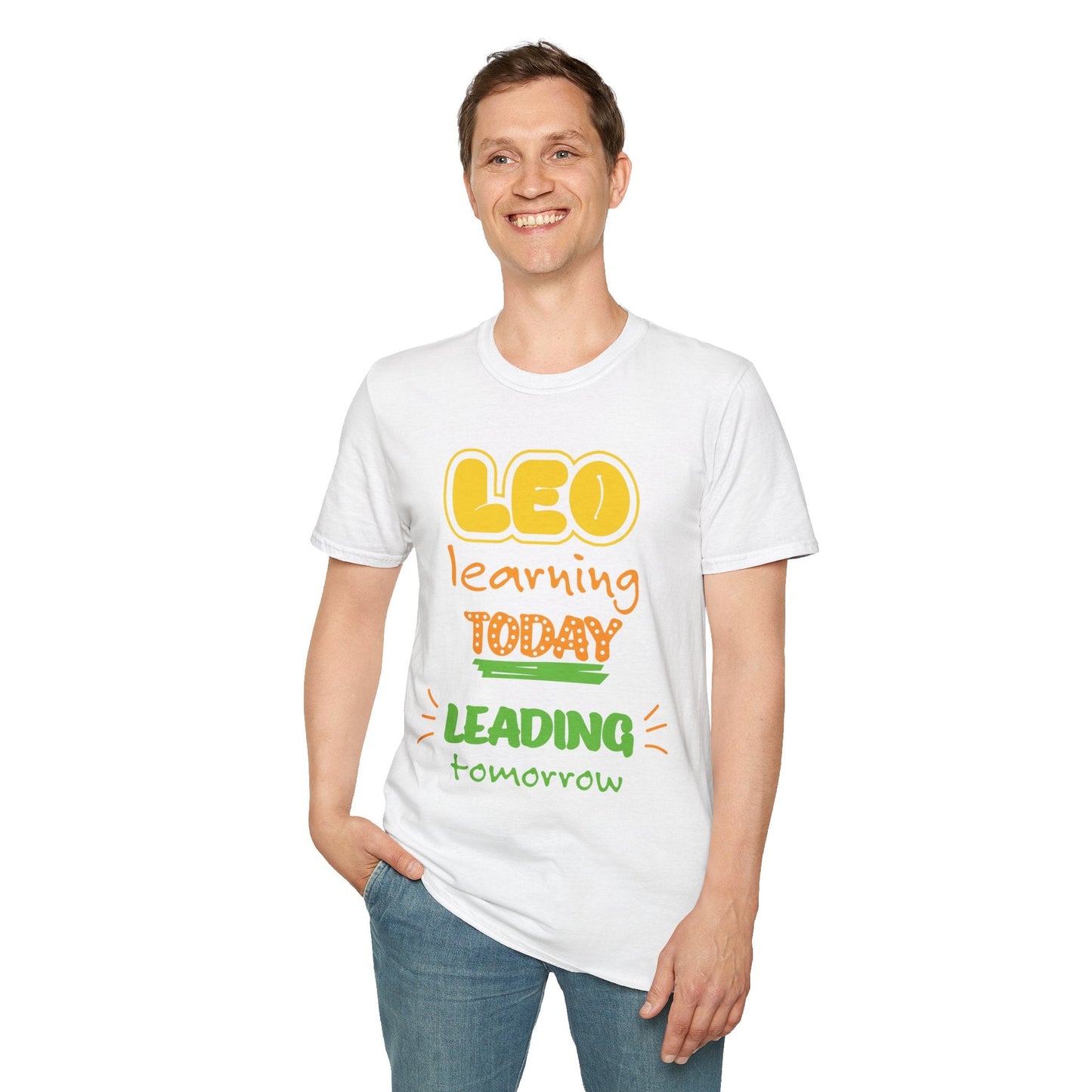 Leo Zodiac phrase Graphic cotton T-Shirt